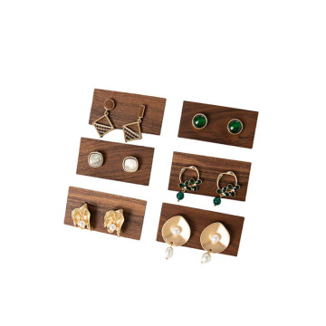 black walnut earring rack jewelry display rack